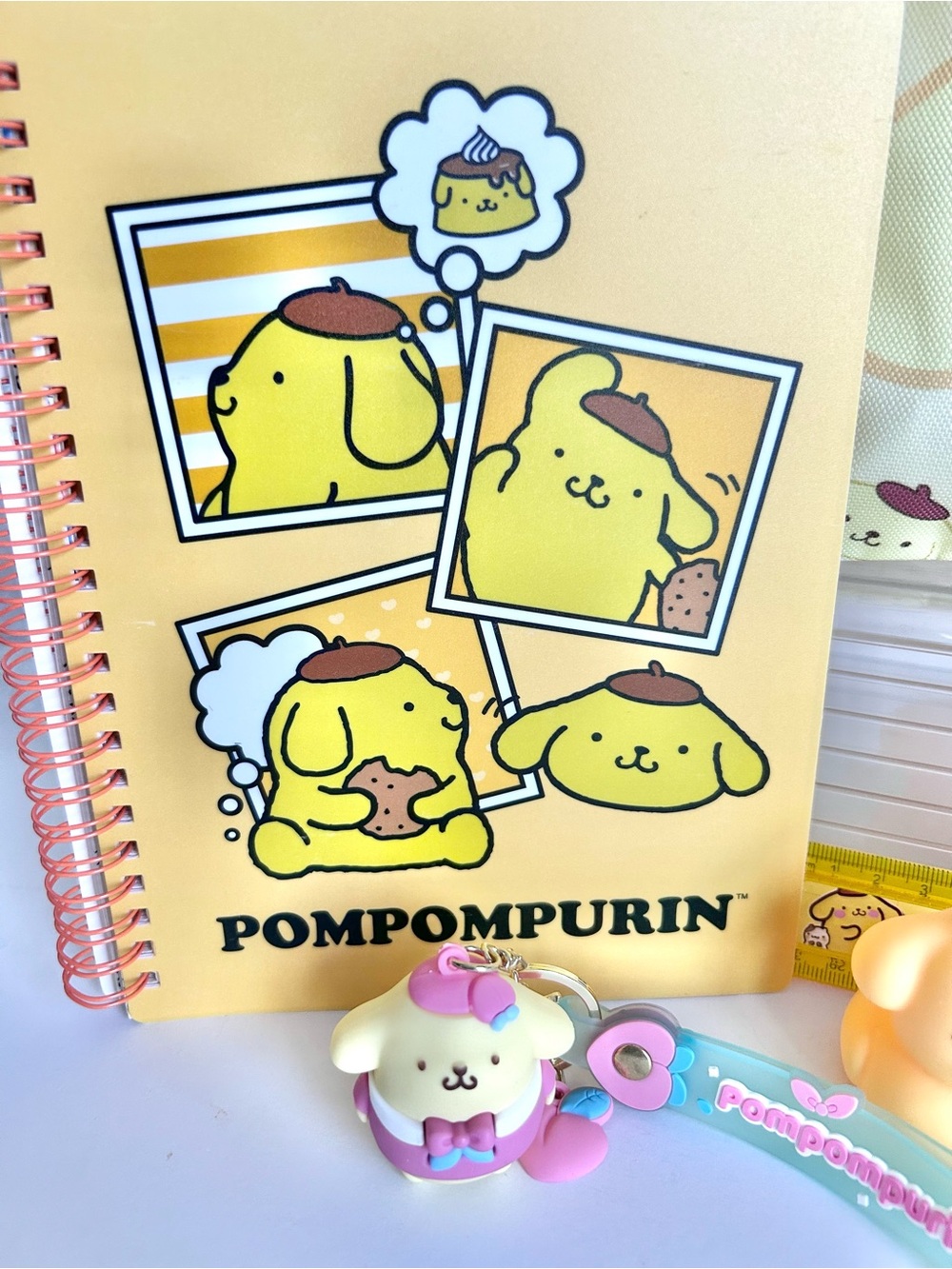 💛(POM360) Pompompurin Adorable 8-Piece Tote Bag Bundle! - Picture 2 of 15